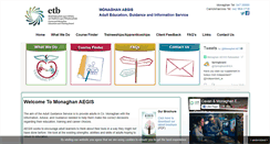 Desktop Screenshot of monaghanadulteducationguidance.ie
